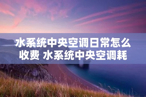 水系统中央空调日常怎么收费 水系统中央空调耗电吗