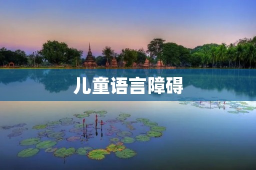 儿童语言障碍:原因、影响与治疗方法