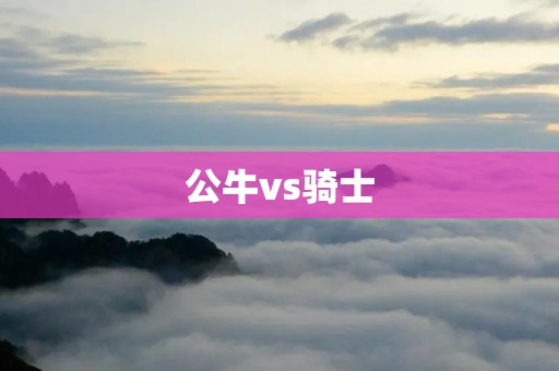 公牛vs骑士：激烈对决下的胜者之路