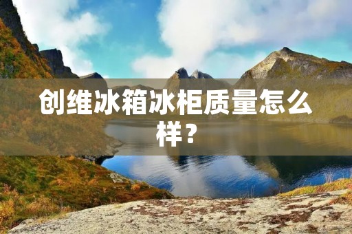 创维冰箱冰柜质量怎么样？