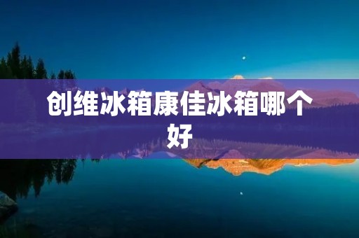 创维冰箱康佳冰箱哪个好：深入比较与评估
