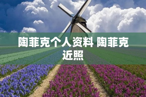 陶菲克个人资料 陶菲克近照 陶菲克个人资料 陶菲克近照