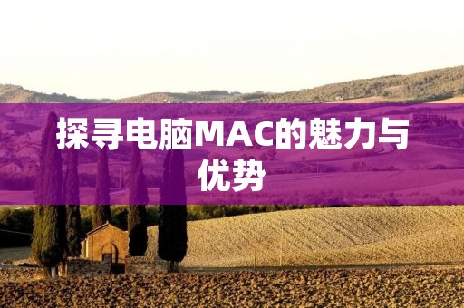 探寻电脑MAC的魅力与优势