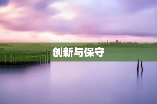 创新与保守:探究两种不同的思维模式