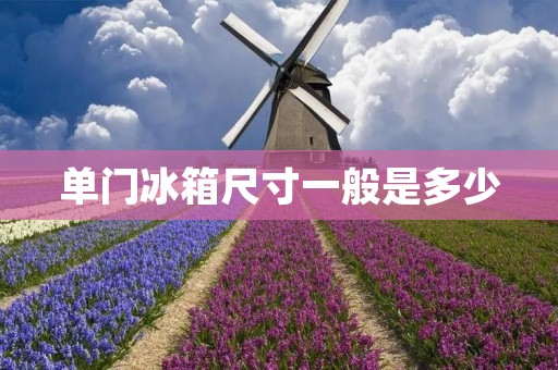 单门冰箱尺寸一般是多少 单门冰箱尺寸一般是多少
