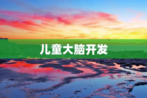 儿童大脑开发:探索儿童智力潜能的无限可能