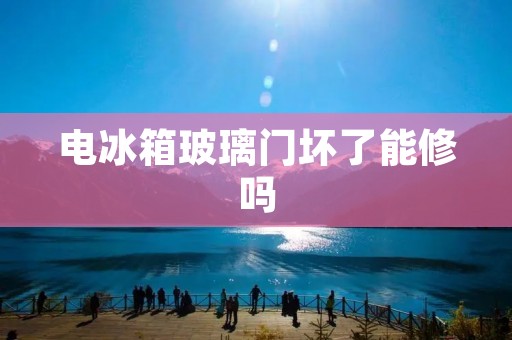 电冰箱玻璃门坏了能修吗