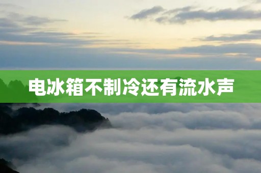 电冰箱不制冷还有流水声:故障原因与解决办法 电冰箱不制冷还有流水声:故障原因与解决办法