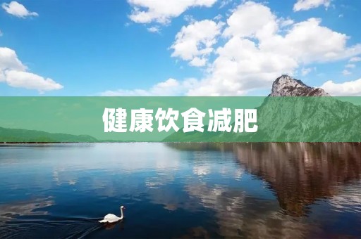 健康饮食减肥:用科学方法轻松瘦身