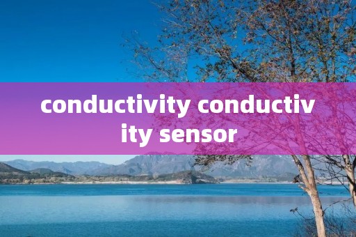 conductivity conductivity sensor