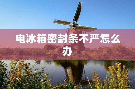 电冰箱密封条不严怎么办