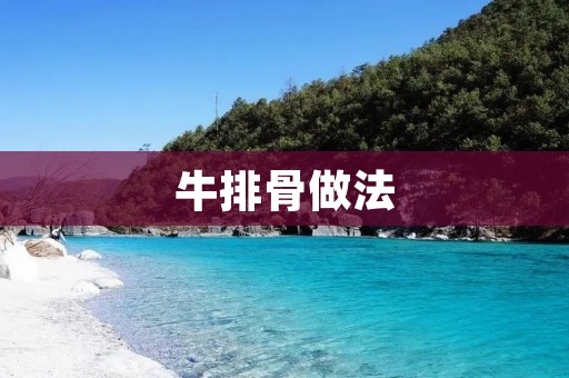 牛排骨做法:鲜嫩多汁的美味佳肴 牛排骨做法:鲜嫩多汁的美味佳肴