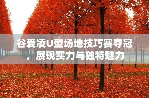 谷爱凌U型场地技巧赛夺冠,展现实力与独特魅力 谷爱凌U型场地技巧赛夺冠,展现实力与独特魅力
