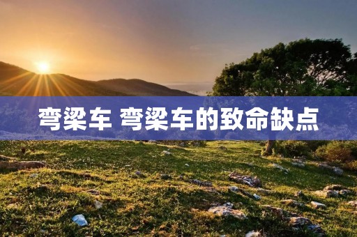 弯梁车 弯梁车的致命缺点