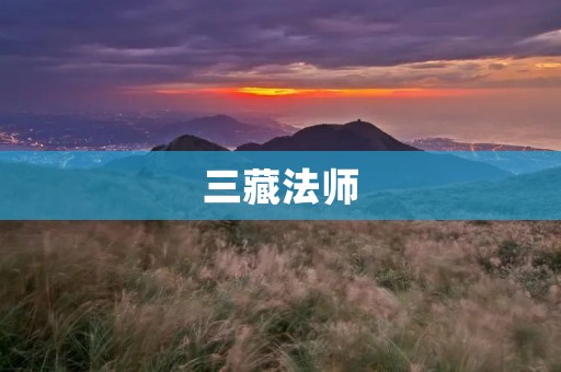 三藏法师:传承佛法,演绎智慧之光