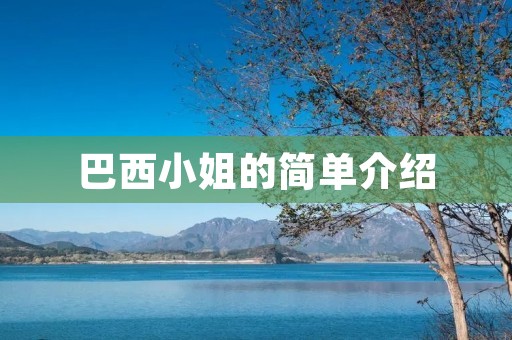 巴西小姐的简单介绍 巴西小姐的简单介绍