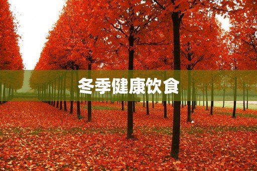 冬季健康饮食:让你温暖过冬的美味佳肴
