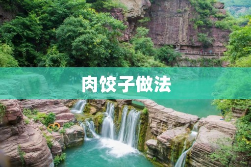 肉饺子做法:香气四溢,口感鲜美 肉饺子做法:香气四溢,口感鲜美