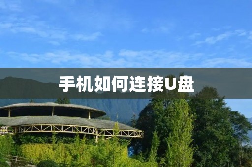 手机如何连接U盘