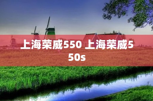 上海荣威550 上海荣威550s