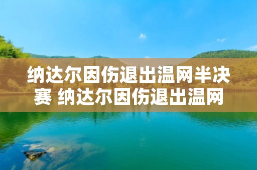 纳达尔因伤退出温网半决赛 纳达尔因伤退出温网半决赛视频