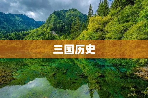 三国历史:纷争与传奇的时代 三国历史:纷争与传奇的时代
