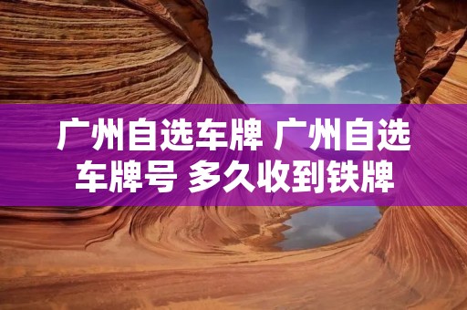 广州自选车牌 广州自选车牌号 多久收到铁牌 广州自选车牌 广州自选车牌号 多久收到铁牌