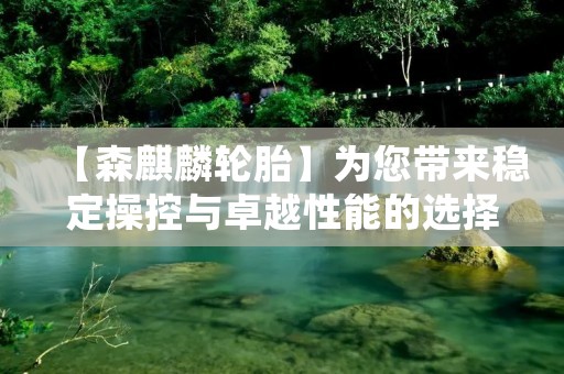 【森麒麟轮胎】为您带来稳定操控与卓越性能的选择 【森麒麟轮胎】为您带来稳定操控与卓越性能的选择