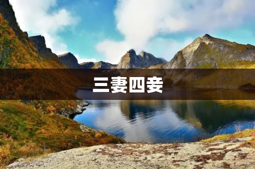 三妻四妾:古代婚姻制度的背后故事