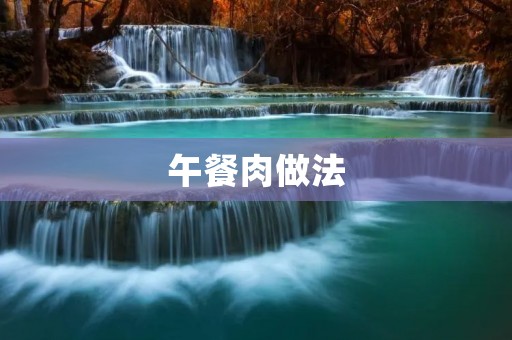 午餐肉做法：简单又美味的午餐肉自制秘籍