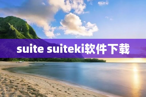 suite suiteki软件下载