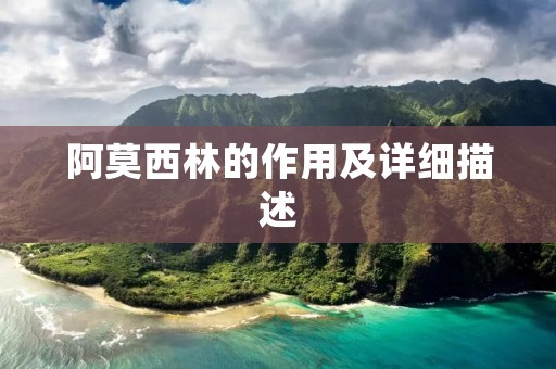 阿莫西林的作用及详细描述