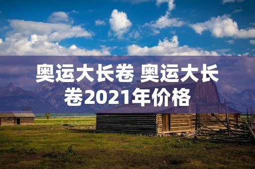 奥运大长卷 奥运大长卷2021年价格