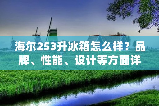 海尔253升冰箱怎么样？品牌、性能、设计等方面详细评测