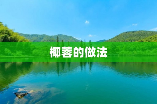 椰蓉的做法：美味佳肴，让你尽享椰香飘溢的独特风味