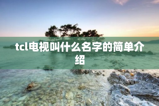 tcl电视叫什么名字的简单介绍