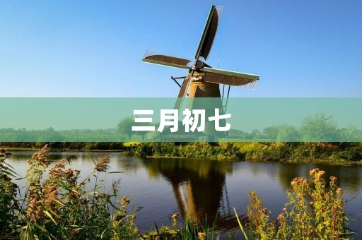 三月初七:寻找春天的足迹