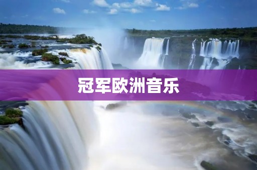 冠军欧洲音乐：融合多元文化的音乐盛宴
