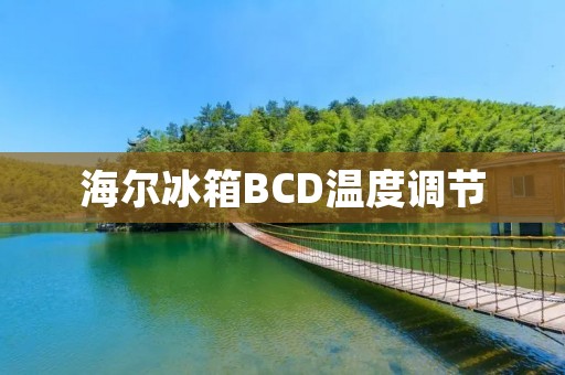 海尔冰箱BCD温度调节:如何合理设置温度,保持食物新鲜可口 海尔冰箱BCD温度调节:如何合理设置温度,保持食物新鲜可口