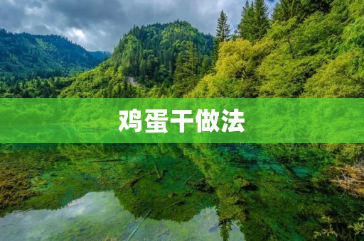 鸡蛋干做法:美味可口的家常小吃 鸡蛋干做法:美味可口的家常小吃