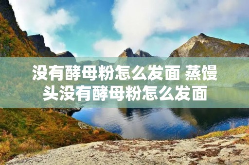 没有酵母粉怎么发面 蒸馒头没有酵母粉怎么发面