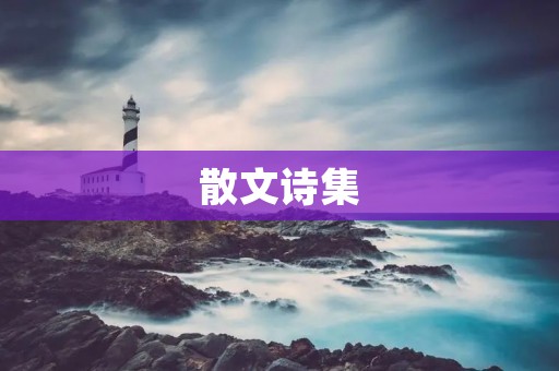 散文诗集:寻觅心灵的诗意世界