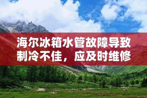 海尔冰箱水管故障导致制冷不佳,应及时维修 海尔冰箱水管故障导致制冷不佳,应及时维修