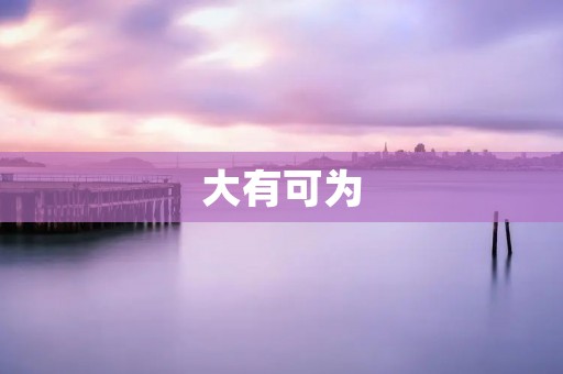 大有可为:让我们一起探索无限可能的未来
