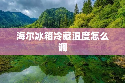 海尔冰箱冷藏温度怎么调