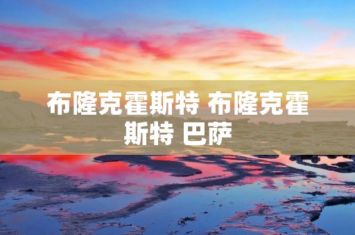 布隆克霍斯特 布隆克霍斯特 巴萨