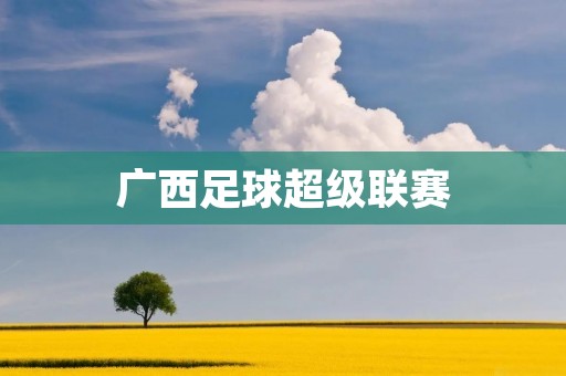 广西足球超级联赛：扬帆起航，点亮广西足球新篇章