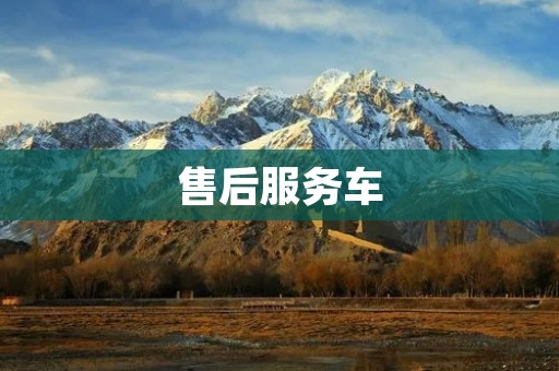 售后服务车:提升售后服务效率的利器 售后服务车:提升售后服务效率的利器