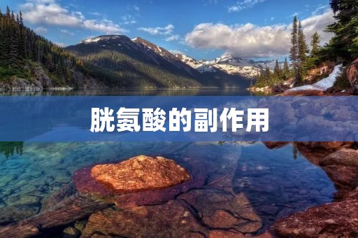 胱氨酸的副作用:了解食用胱氨酸可能带来的潜在风险