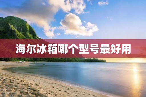 海尔冰箱哪个型号最好用 海尔冰箱哪个型号最好用